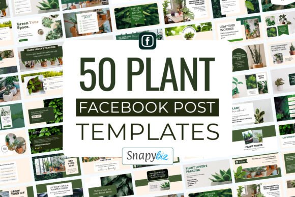 Download Plant Facebook Canva Post Templates - Canva Collection