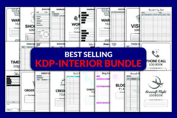 Download Best Selling Planner Bundle KDP Interior - Selling planner Collection