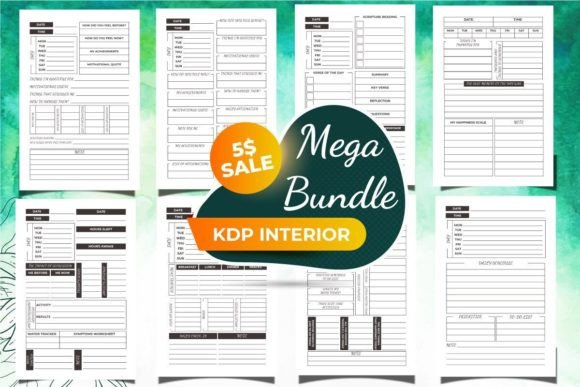 Download KDP Interior Template Mega Bundle Vol.7 - Mega Collection