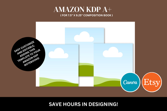 Download Amazon KDP a+ Canva Mockup - Canva Collection