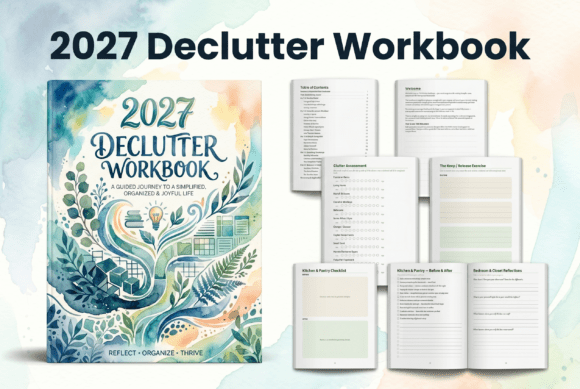 Download 2027 Declutter Workbook - Workbook Collection