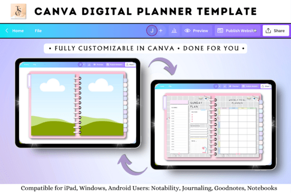 Download Canva Digital Planner Template - Canva Collection