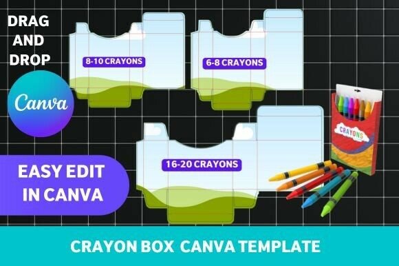 Download Crayon Box Canva Template - Canva Collection
