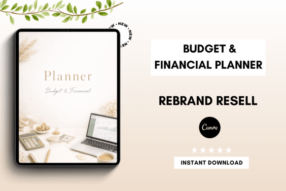 Download Budget &amp; Financial Planner Canva - Canva Collection