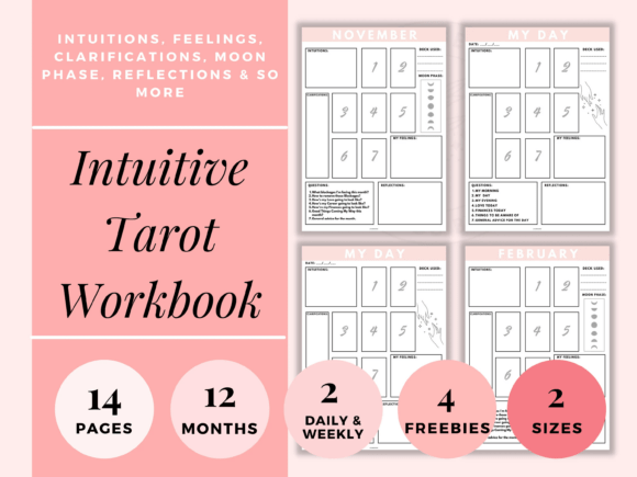 Download Tarot Printable Workbook Tarot Spreads - Workbook Collection