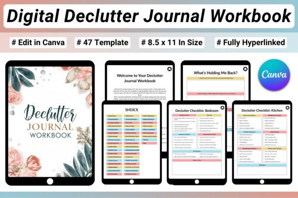 Download 🧹 Digital Declutter Journal Workbook - Workbook Collection